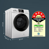 IFB 9 Kg 5 Star Powered by AI with 9 Swirl Wash, WiFi, Fully Automatic Front Load Washing Machine (Executive SXN 9014K, Steam Refresh Program with Eco Inverter, Rich Silver)