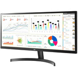 LG 29 inch WFHD LED Backlit IPS Panel with HDR 10, Black Stabilizer, Dynamic Action Sync, Dual Controller, OnScreen Control Immersive UltraWide Monitor (29WL500) (Spot on Screen Left Corner)