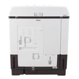 LG 8.0 Kg 5 Star Semi-Automatic Top Loading Washing Machine with Roller Jet Pulsator, Wind Jet Dry, Soak & Rat Away Technology (P8030SGAZ, Collar Scrubber & Rust Free Plastic Base, Dark Gray)