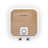 Candes Square Water Geyser 10 Litre | 2000W Copper Element | 8-Bar Pressure | 3-Level Safety | 5-Star Water Heater for home | Energy Efficient | 7 Yr tank & 2 Yr Product Manufacturer Warranty | Rose Gold