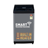 Panasonic 8 Kg Wifi Fully-Automatic Top Loading Smart Washing Machine (NA-F80CH3CRB, Charcoal Inox Grey, Drynamic Spin)