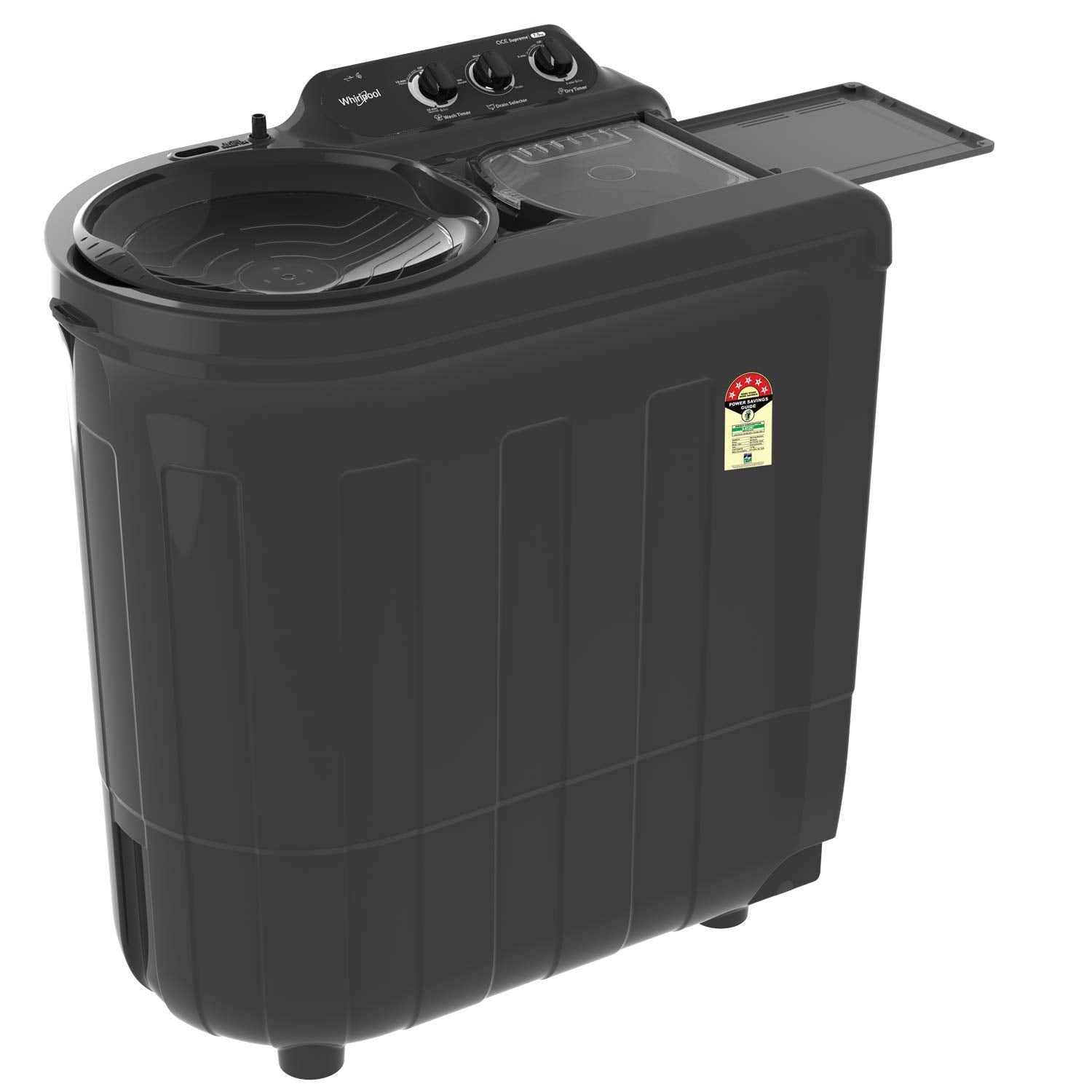 Whirlpool 7.5 kg 5 Star, Ace Wash Station Semi Automatic Top Load Grey (Touched Up)