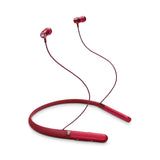 JBL LIVE200BT Bluetooth Wireless in Ear Earphones with Mic with 10 Hours Playtime, Multi Point Connectivity & Premium Aluminum Housing (Red)