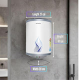 Faber 15Ltr Storage Water Heater (FWG Vulcan 15V), 5 Star (White, 15L)