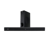 Akai SB120, 2.1 Channel Soundbar with 120 Watts Wired Subwoofer for Extra Deep Bass, Black