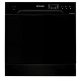 Faber 8 Place Dishwasher | 6 Wash Programs |Adjustable Upper Rack & Cutlery Tray | 8L Water/Cycle| FFSD 6PR 8S Ace Black