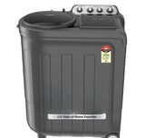 Whirlpool 8.5 kg 5 Star Semi-Automatic Top Loading Washing Machine (MAGIC CLEAN 8.5 GREY DAZZLE,2x Drying Power)