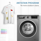 Bosch 10.5/6 KG Inverter Fully Automatic Front Load Washer Dryer (2025 Model, WNA2E4UCIN, 1400 RPM, 14 Wash Programs, LED touch display, Wash & Dry in 60 Mins, Cast Iron Grey)