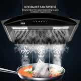 Inalsa Cooker Hood Zylo 60BKMAC