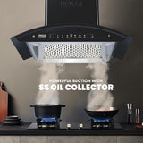Inalsa Cooker Hood Hector 60BKMAC