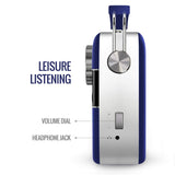 Saregama Carvaan Premium Hindi - Portable Music Player with 5000 Preloaded Songs, FM/BT/AUX (Royal Blue)