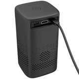 Zebronics Android Portable Smart Projector, 1080p Support, 3600 Lumens, 150" Screen, OTT Apps (Netflix, Prime), Miracast, WiFi, BT, HDMI, Built-in Battery, 2hr Playtime (Pixaplay 74B) (Grey)