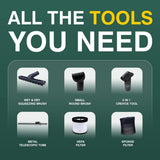 INALSA Wet and Dry Vacuum Cleaner for Home,20 LTR Capacity,1400 W,20 kPa Suction,Blower Function,HEPA Filter,Wet Vacuum Cleaner for Sofa,Metal Telescopic Tube,SS Body,Heavy Duty (Micro WD20)