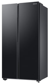 Samsung 653 L, 3 Star, Frost Free, Double Door, Convertible 5-in-1 Digital Inverter, Side By Side AI Enabled Smart Refrigerator with WiFi (RS76CG8003B1HL, Black Matt)