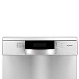 Faber 14 Place Settings Free Standing Dishwasher,8 Wash Programs, LED Display, Adjustable Racks, 3D Wash for Tough Stains, FFSD 8PR 14S, Silver