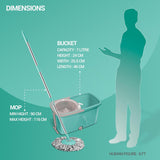 Spotzero by Milton Classic Spin Mop, Bucket