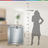 Bosch 13 Place Setting Dishwasher with Intensive Kadhai Program, No Pre-Rinse, 70? Hot water wash, Half Load Option & Extra Cutlery Box - (SMS66GI01I, Silver, Glass Protection Technology)