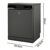 Godrej Eon Dishwasher |12 place setting | Anti-Germ CrystaLight powered by UV Technology | Extra Hygiene Function| Perfect for Indian Kitchen| A+++ Energy rating | DWF EON VES 12B UTI GPGR