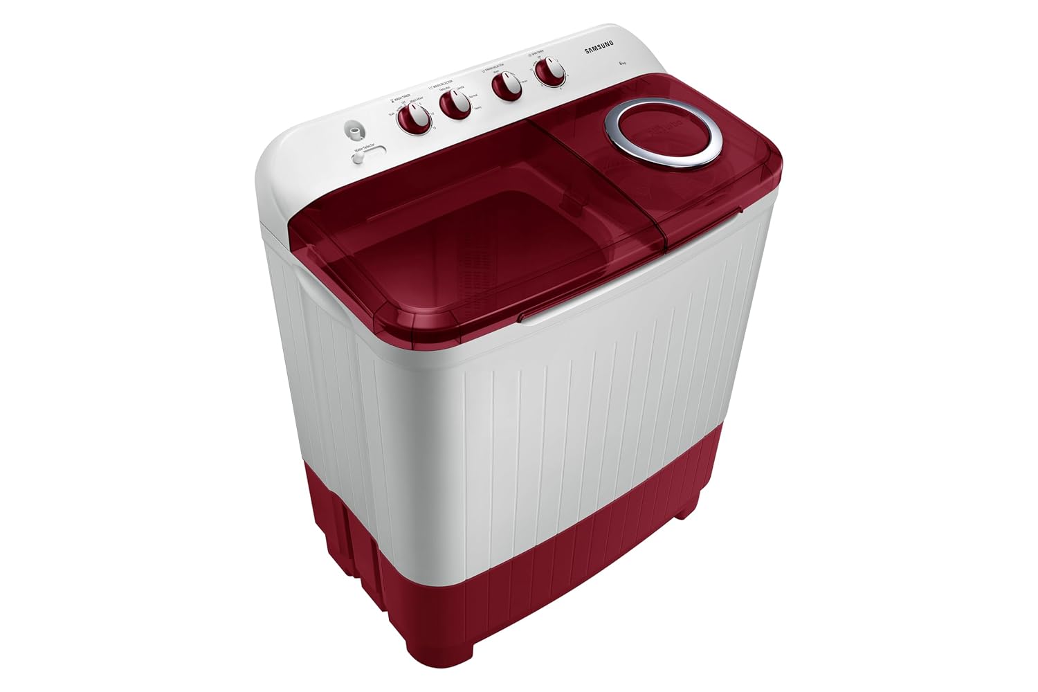 Samsung 8 kg, 5 star, Semi-Automatic Top Load Washing Machine (WT80C4000RR/TL, Air Turbo Drying)