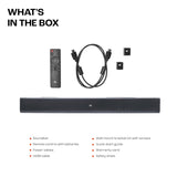 JBL Cinema SB510, Dolby Audio Soundbar with Built-in Subwoofer, 3.1 Channel, Center Channel for Superior Voice Clarity, HDMI eARC, Bluetooth & Optical Connectivity (200W)
