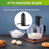 INALSA Food Processor Easy Prep Plus-800-Watt with Processing Bowl & 8 Accessories