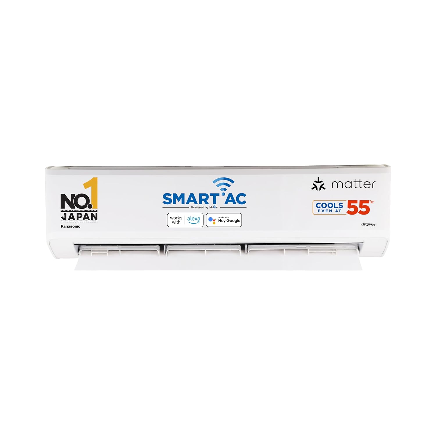 Panasonic 1.5 Ton 5 Star Premium Wi-Fi Inverter Smart Split AC ( CS/CU-NU18AKY5WX, White)