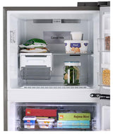 LG 322 L 3 Star Frost-Free Smart Inverter Double Door Refrigerator (GL-S342SDSX, Dazzle Steel, Convertible with Express Freeze)