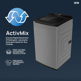 IFB 8 Kg 5 Star with Deep Clean® Technology, AI Powered, Fully Automatic Top Load Washing Machine (TL801MG1, ActivMix, Aqua Energie, Med Grey)