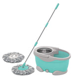 Spotzero by Milton Swift With Four Wheels Steel Wringer Spin Mop, Bucket