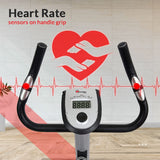 powermax fitness bu-200 upright stationary exercise bike