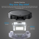 Midea I2A Robotic Vacuum Cleaner with Remote |Wet & Dry |BLDC Motor | 1200Pa Strong Suction | Anti Fall Function | Anti-Collision & Auto Return Charge Function, 110 Minutes, Black