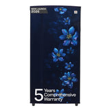 Godrej 180L 2 Star Direct Cool Single Door Refrigerator with 5 Years Warranty | 20L Vegetable Tray | Toughened Glass Shelves| Advanced Capillary Technology (RD EDGE 205BN TRF BR BL, Berry Blue)
