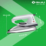 BAJAJ DX 2 600 W Dry Iron (Black)