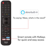 Toshiba 139 cm (55 inch) 4K Ultra HD Vidaa OS Smart LED TV with Dolby Vision and ATMOS, 55U5050 (3 Month Warranty By Neverowned)