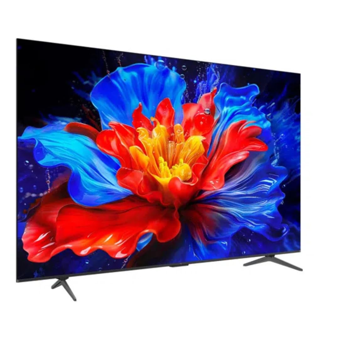 TCL 215 cm (85 inch) QLED Google TV, 85P8K, Black