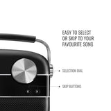 Saregama Carvaan 2.0 Hindi Portable Music Player 5000 Pre-Loaded Songs with Podcast, FM/BT/AUX (Emreld Green/Classic Black)
