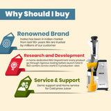 Inalsa Slow Juicer Nutri N Vit