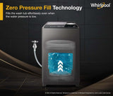 Whirlpool 6 kg Magic Clean 5 Star and Digital Display Fully Automatic Top Load Washing Machine Grey (MAGIC CLEAN 6.0 GENX GREY)