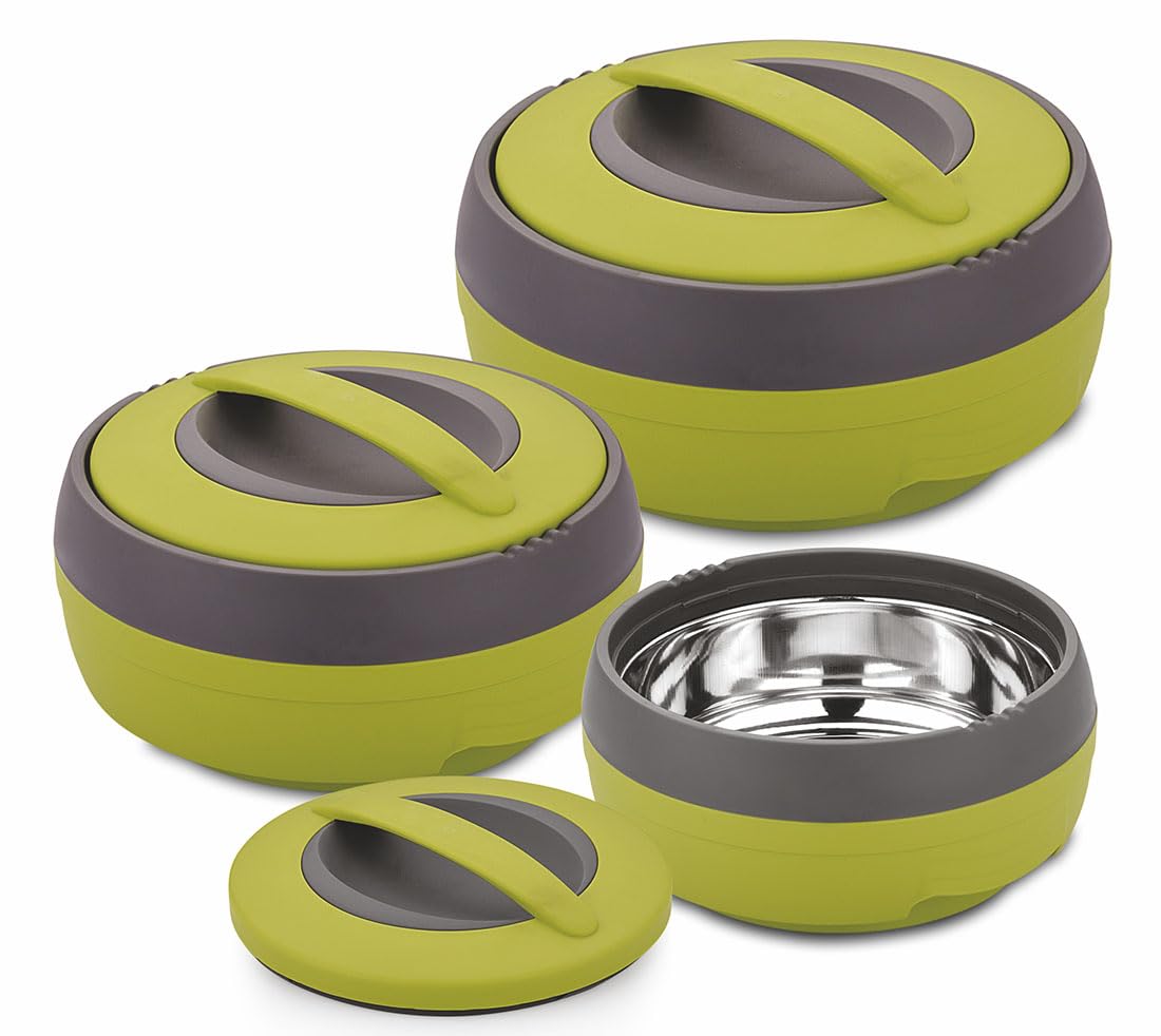 Asian Cosmos Insulated Casserole | Set of 3 Pcs