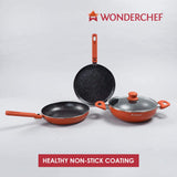 Wonderchef Evita 4 pc Cookware Set Blue