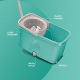 Spotzero by Milton Classic Spin Mop, Bucket