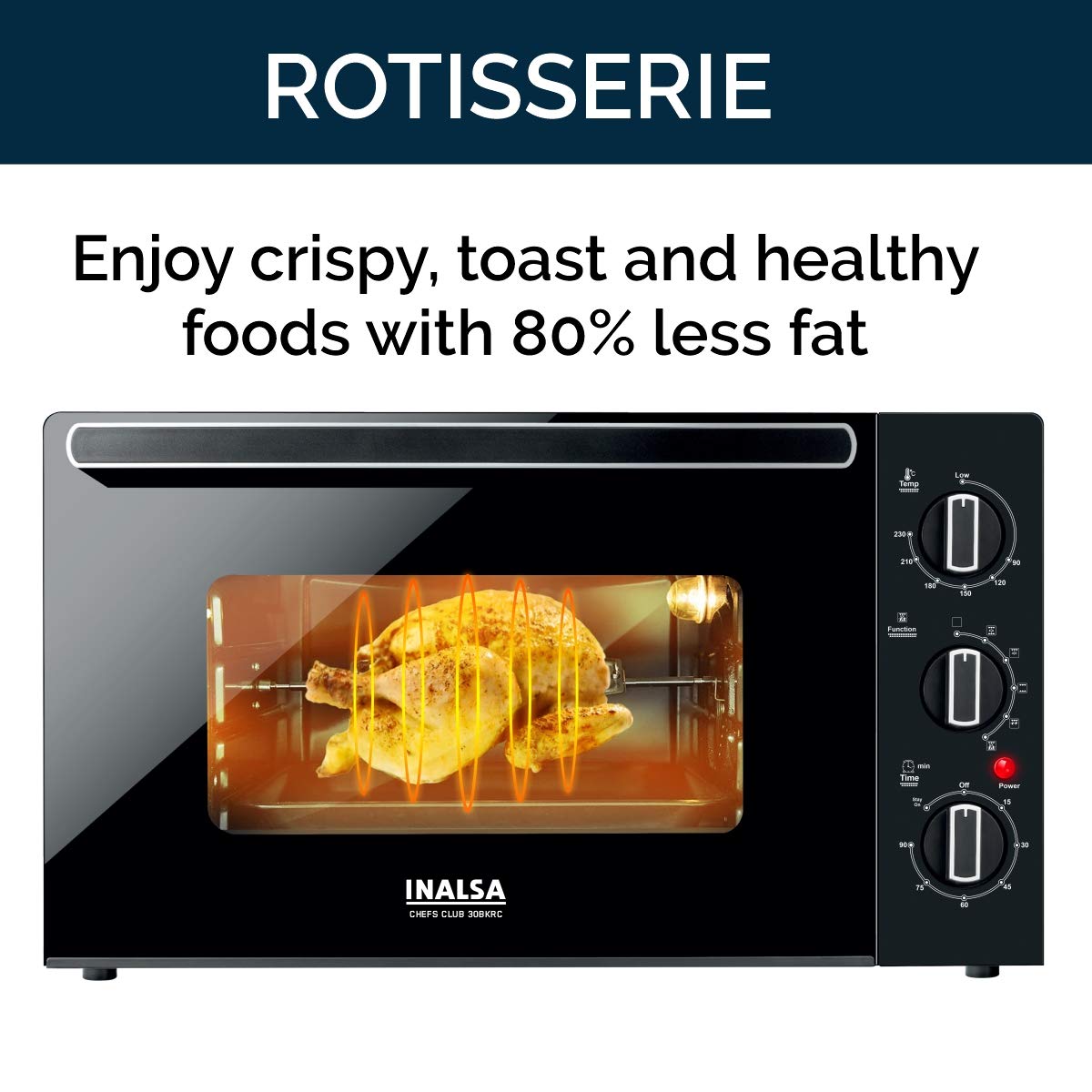 Inalsa 30L OTG Chefs Club 30BKRC