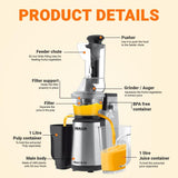 Inalsa Slow Juicer Nutri N Vit