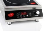 Pigeon Egnite Heavy Duty Commercial Infrared Cooktop 3500W || For Commercial, Stainless Steel Body, Dual Ring Heating, Rotary Knob Control, and Timer