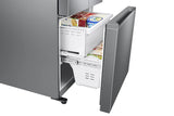 Samsung 550 L, Convertible, Digital Inverter, Frost Free French Door Refrigerator (RF57A5032S9/TL, Silver, Refined Inox)