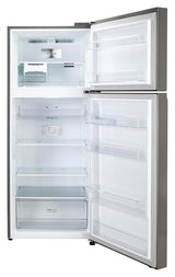 LG 380 L 3 Star Frost-Free Smart Inverter Double Door Refrigerator (GL-S412SPZX, Shiny Steel)