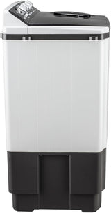 LG 9.5 kg 5 Star Wind jet dry Semi-Automatic Top Load Washing Machine (P955ASGAZ, Dark Gray, Roller Jet Pulsator)