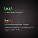 boAt Flash Edition Smart Watch with Activity Tracker, Multiple Sports Modes, 1.3" Screen, 170+ Watch Faces, Sleep Monitor, Gesture, Camera & Music Control, IP68 & 7 Days Battery Life(Galaxy Blue)