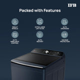 IFB 11 Kg 5 Star with DeepClean® Technology, AI Powered, Fully Automatic Top Load Washing Machine (TL111RB2SN, PowerSteam®, Inbuilt Heater, 5D Wash, Aqua Energie, Royal Blue)