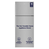 Electrolux 461L Frost Free Inverter Double Door Refrigerator, Top Freezer, TasteLockAuto & TasteGuard Technology, Arctic Silver Steel, UltimateTaste 500, ETB4600C-A | Open Box like New |